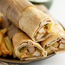 Chicken shawarma (single sausage)